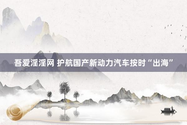 吾爱淫淫网 护航国产新动力汽车按时“出海”