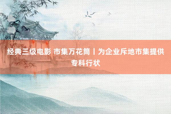 经典三级电影 市集万花筒丨为企业斥地市集提供专科行状