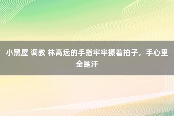 小黑屋 调教 林高远的手指牢牢攥着拍子，手心里全是汗