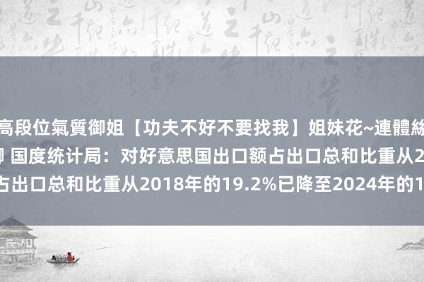 高段位氣質御姐【功夫不好不要找我】姐妹花~連體絲襪~大奶晃動~絲襪騷腳 国度统计局：对好意思国出口额占出口总和比重从2018年的19.2%已降至2024年的14.7%