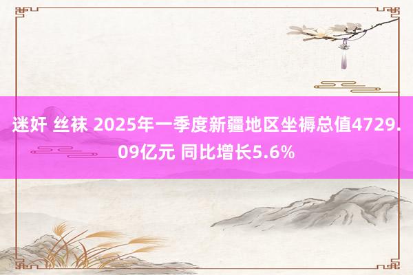 迷奸 丝袜 2025年一季度新疆地区坐褥总值4729.09亿元 同比增长5.6%